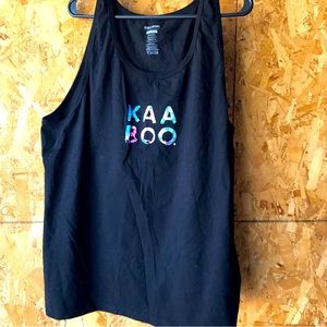Mens billabong 2xl kaaboo black tank top